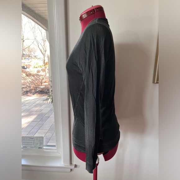 HELMUT LANG COATED LONG SLEEVE TEE - Picture 3 of 13